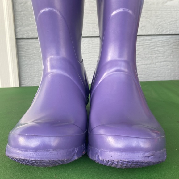 Hunter Purple Rain Boot Women’s size 5m / 6f - Picture 7 of 16